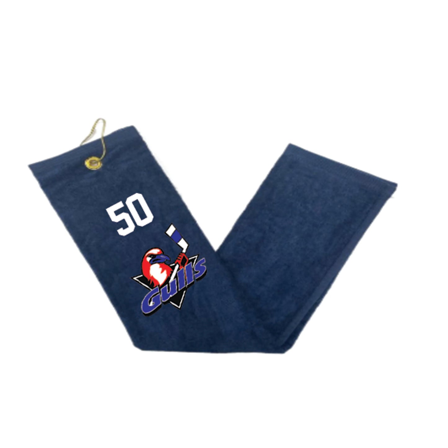 Embroidered Skate Towel with Number