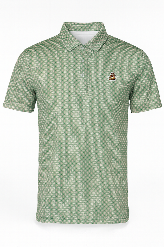 Dusty Hockey Stick Christmas Tree Polo