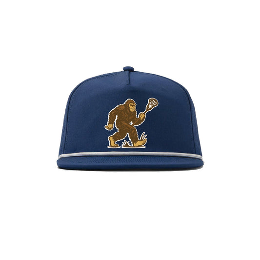 Barefoot Lax Squatch Hat Navy/Gray