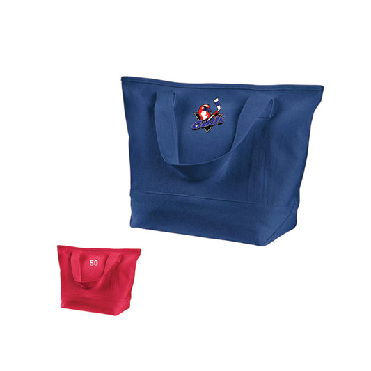 Embroidered Patch Tote