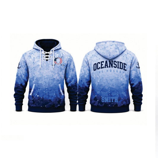 Oceanside Ice Hockey Sublimated Hoodie